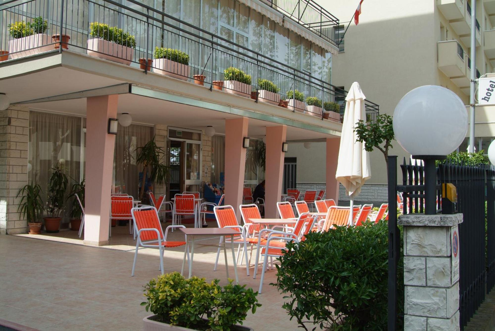 Hotel Euromar Rímini Exterior foto