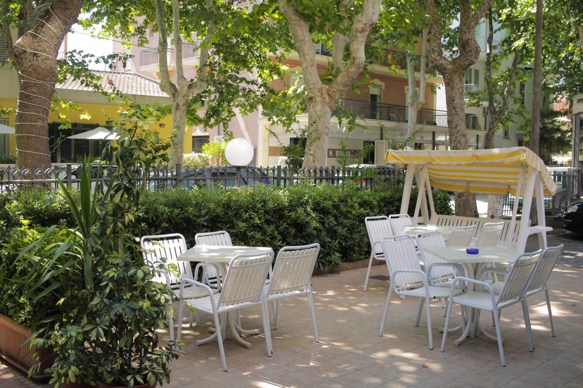Hotel Euromar Rímini Exterior foto